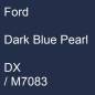 Preview: Ford, Dark Blue Pearl, DX / M7083.